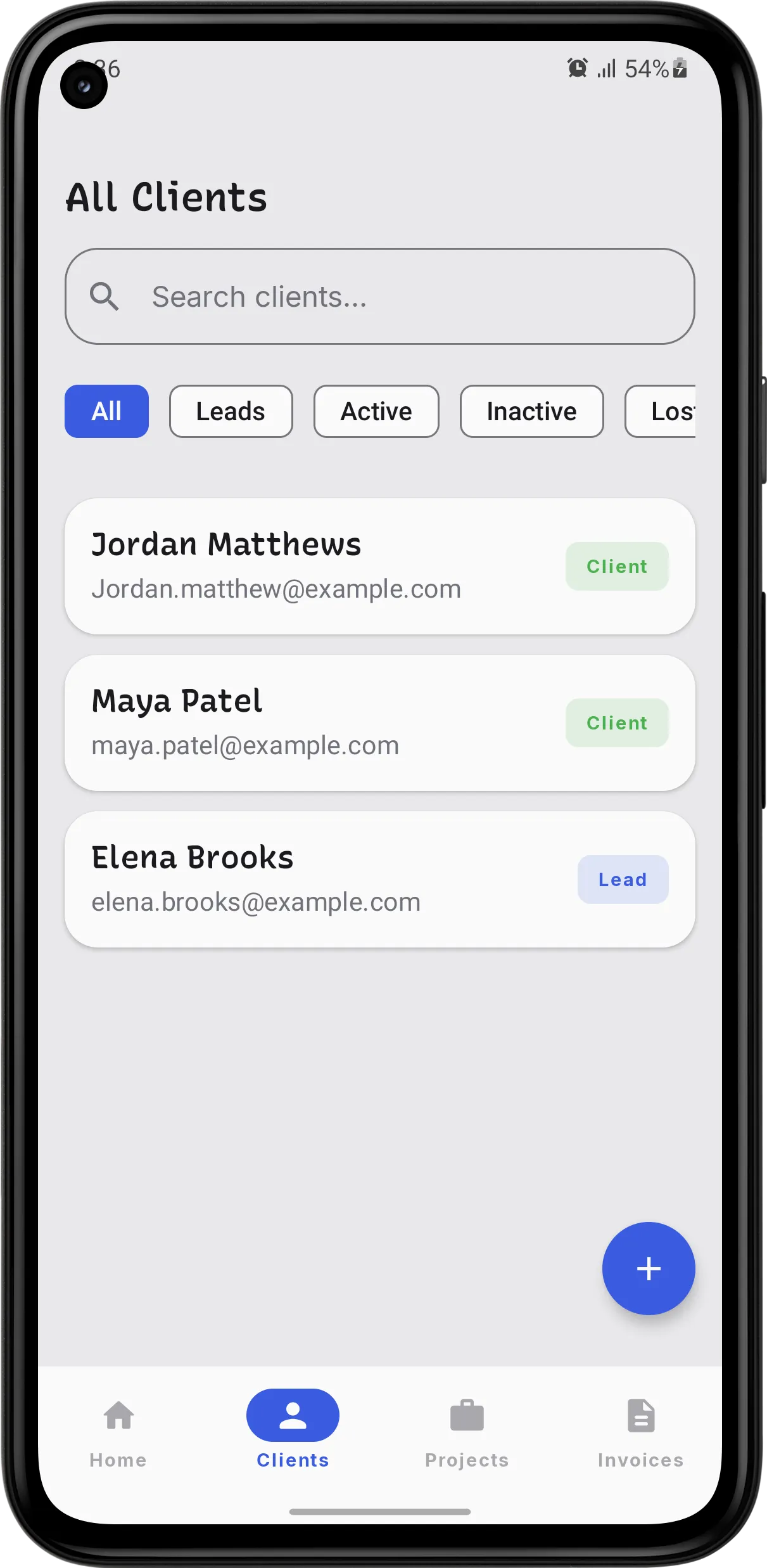 Client Directory